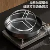 Rejilla para Cocinar al Vapor de Acero Inoxidable, Cesta para Cocinar al Vapor, Soporte Multifuncional para Cocinar al Vapor, Rejilla Doméstica para Cocinar al Vapor con Separación de Agua, Base para Olla