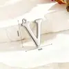 Pingentes de Letra Espelhados em Aço Inoxidável A-Z em Estoque, Cor Dourada 18K, Acessórios de 26 Letras Pingentes para Joias DIY