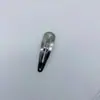 Guangzhou en stock clip de presión coreano clip BB ovalado grueso accesorios para tocados DIY al por mayor