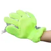Esponja para Pintura de Coche, Limpieza de Ruedas, No Daña el Coche, Guantes de Felpa Engrosados para Lavado de Coches, Chenilla de Felpa de Cinco Dedos