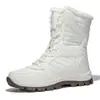 Comercio Exterior Transfronterizo Botas de Nieve de Invierno para Mujer Caña Alta Acolchadas de Felpa Algodón Talla Grande Resistentes al Desgaste Zapatos de Pareja Dropshipping