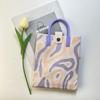 2024 Nuevo Bolso para Teléfono Móvil de Punto de Dibujos Animados Dopamina para Mujer Estilo Coreano Combinable Bolso de Hombro Bolso Cruzado Bolso de Mano de Punto