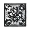 Lenços de Cabeça Feitos Sob Medida de Fábrica, Lenços Decorativos de Hip-Hop Street Dance, Bandanas Esportivas para Ciclismo, Toucas, Impressão Personalizada de Logos Mediante Solicitação