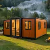 Casa Pré-fabricada 2 3 Quartos Pré-fabricada Modular Pequena Tempora