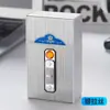 Caja de cigarrillos mediana sellada, paquete completo, encendedor de alambre de tungsteno con carga USB, fuegos artificiales integrados, A19, suministro transfronterizo al por mayor