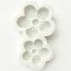 Molde de Silicona Flor de Durazno Sakura Ciruelo Fondant Pastel Chocolate Decoración Molde Molde para Hornear DIY