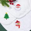Caixa de presente de toalha criativa de Natal bordado casal presente desenho animado boneca presente atividade dia dos namorados promoção bem-estar