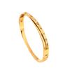 Pulsera de moda europea y americana cruz acero titanio mujer número romano personalidad alto sentido hebilla pulsera joyería no se desvanece