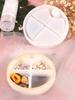 Molde de Goteo de Pegamento de Cristal DIY Caja de Almacenamiento Giratoria Multicapa Estante para Joyas con Capas Adicionales Adornos Molde de Silicona