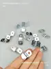 Suporte de Ângulo em Forma de Z de Aço Inoxidável Conector de Clipe Decorativo Fixação de Painel Traseiro de Armário Trapezoidal Moldura de Quadro
