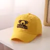 Gorra de Béisbol Infantil Primavera Bordado de Letra Inglesa Estilo Occidental Moda Versátil Sombrero de Sol para Bebés Niños y Niñas Tendencia