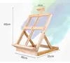 Caballete de Escritorio de Madera Plegable Pequeño Caballete de Escritorio para Niños Caballete de Mesa Tablero de Dibujo Caballete para Bocetos