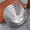 Plato Redondo Creativo de Acero Inoxidable Vajilla ins Plato para Comida Occidental Plato para Pasta Plato para Bistec Plato para Postre Plato Sombrero de Paja Plato OVNI