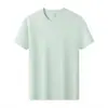 Camisetas Frescas y de Secado Rápido con Impresión de Logo Personalizado, Ropa de Trabajo Deportiva de Manga Corta y Cuello Redondo para Maratones, Camisetas Publicitarias Culturales