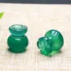 Bolsa de Dinheiro de Calcedônia Amarela, Acessórios de Joias de Saco da Sorte de Ágata, Pulseira de Jade, Pingentes Multicores, Em Estoque para Atacado, Fio Colorido