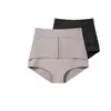 Modelador de Cintura Alta Levanta Bumbum com Controle de Barriga, Almofadas Falsas para Bumbum, Espartilho Abotoado na Cintura, Calcinha Levanta Bumbum, Roupa Íntima Modeladora Sem Costura