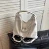 Mochila Feminina de Grande Capacidade para o Dia a Dia 2026 Novo Estilo Bolsa de Ombro Único Transversal Bolsa Tote Casual da Moda de Nicho