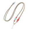 Bolsa Fu cuerda colgante bermellón atada jade hebilla de seguridad dorada tarjeta de nada cuerda de collar para hombres y mujeres colgante de gama alta al por mayor