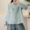 Camisa de Manga Larga Gruesa Cepillada Estilo Primavera y Otoño 2026 para Mujer con Decoración de Flor de Rosa 3D Top Base en Capas