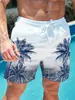 25 Nuevos de Verano Pantalones de Playa para Hombre Amazon Impresión Digital 3D Pantalones de Playa Estilo Hawaiano Europeo y Americano Pantalones Cortos para Hombre