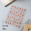 Beleza Completa Transfronteiriça Novos Adesivos de Nail Art Ins Outono Aurora Laser Folha de Bordo Adesivos de Nail Art