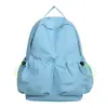 2026 Nova Mochila Casual de Comércio Exterior Leve Grande Capacidade Feminina Bolsa de Ombro Duplo Transfronteiriça Esportiva ao Ar Livre Multicor Tendência Mochila