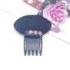Clip de Almohadilla para Flequillo Invisible para Mujeres, Almohadilla para Raíz del Cabello de la Frente, Pasador para Coronilla Alta, Herramienta para Dar Volumen al Cabello, Peine Accesorio para el Cabello
