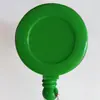 Fivela de Puxar Fácil de ABS Fivela Telescópica Fivela para Crachá de Identificação Porta-Cartão Redondo de Puxar Fácil Crachá de Trabalho Fivela para Pendurar Fivela de Marca de Fábrica