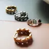 Pendientes Retro de Hebilla para Oreja Cuerpo Plata S925 Diseño de Bolsillos Redondos Pendientes de Nicho con Aro Pequeño Para Todo