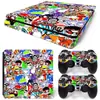 Película ps4 slim Pegatina Máquina Delgada ps4 slim Pegatina Cuerpo ps4 slim Pegatina Graffiti ps4 slim