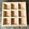 Molde para Bizcocho, Pastel de Osmanthus, Molde para Repostería, Horneado Casero, Molde de Madera Tradicional para Pastel, Molde para Pastel de Arroz, Estilo Antiguo Tradicional, Adecuado para Hacer Pasteles de Madera del Festival del Doble Nueve
