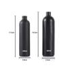 Fabricante Original Sanle Serigrafia Personalizada Garrafa Plástica Pe 240ml 360ml Frasco Spray Preto Cuidados Masculinos Garrafa Vazia