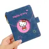 Nuevo Cuaderno de Hojas Sueltas de Mezclilla Lindo Gato M5 con Páginas de Colores, Colgante para Bolso de Cuaderno, Diario Portátil Estilo Ins Xiaohongshu