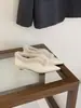 G5-12~Zapatos de Salón Mary Jane con Tacón de Cuña y Punta Francesa para Mujer, Nuevo Estilo Otoño/Invierno 2025, Zapatos de Algodón con Forro de Terciopelo
