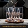 Vaso de cerveza nuevo 2024 personalizado de alta gama, vaso de cerveza de barril comercial, gran capacidad, creativo, famoso en Internet, copa de cristal para fina elaboración