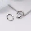 Acessórios para joias DIY de aço inoxidável anel aberto em forma de ovo anel O anel único anel de conexão oval fabricantes atacado