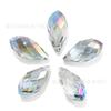 Cuentas de cristal de gota de agua tridimensionales 10*20/12*25 agujero horizontal colgante de gota de agua estilo INS cuentas de vidrio de esmalte de colores cuentas sueltas en stock