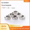 Porca hexagonal de aço inoxidável 304 M4M6M8M10M12M16M20M24 de rosca fina