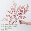 Luxo Leve Caules de Frutos Falsos de Nandina Materiais para Arranjo de Flores Decorações Suaves para Casa Ornamentos Decoração de Cena de Casamento Plantas Verdes Artificiais Atacado