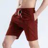 Pantalones Cortos Casuales de Verano para Hombre, Pantalones Cortos Sueltos de Malla de Seda Helada, Pantalones Transpirables de Secado Rápido con Aire Acondicionado, Pantalones Cortos Deportivos para Correr para Hombre