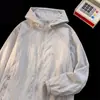 Diagrama de Rede J9030, P28 Roupa Original de Alta Qualidade com Capuz para Proteção Solar em Preto, Branco, Cinza Claro, M-3Xl, Outras Cores