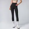 Pantalones de Yoga Elásticos Cómodos de Estiramiento Cintura Alta Control de Abdomen Levantamiento de Glúteos Específicos para Entrenamiento de Pilates y Deportes