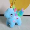 Peluche Unicornio Muñeca Caballo Pequeño Lindo Muñeca Colgante para Bolsa de Regalo de Niña Llavero Colgante
