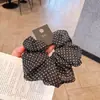 Azul Marinho Preguiçoso~ Scrunchie de Rede para Mulheres, Alta Elasticidade, Elástico de Cabelo Grande Fofo como uma Nuvem, Faixa de Cabelo Elástica, Acessório de Cabelo