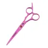 Tijeras de Peluquería Personalizadas Rosas Shenxingzhe, Tijeras para Cortar el Cabello, Tijeras Planas, Tijeras para Flequillo, Tijeras Deslizantes