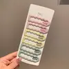 Grampo de Cabelo Onda Quadrada Dopamina Feminino Novo Estilo 2024 Grampo BB para Cabelo Quebrado Grampo para Franja Dianteira Grampo para Cabeça