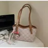 2025 Bolso Tote Casual Nuevo Bolso de Hombro de Alta Gama para el Trabajo Estilo Coreano Retro Gran Capacidad Bolso para el Hombro para el Trabajo para Mujeres