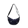 Bolso de chaqueta acolchado de algodón de gran capacidad para otoño e invierno, bolso de mensajero de hombro ligero y combinable para mujer, bolso de viaje, bolso tipo bola de masa, 2024