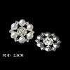 Venda Quente Estilo Chanel Botão de Pérola e Diamante Acessórios para Roupas DIY Costurado à Mão Suéter de Tricô Alto Camisa Feminina