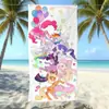 Toalla de Baño Infantil My Little Pony Microfibra Absorbente Toalla de Playa Dibujos Animados Niña Linda Natación Toalla Manta de Secado Rápido